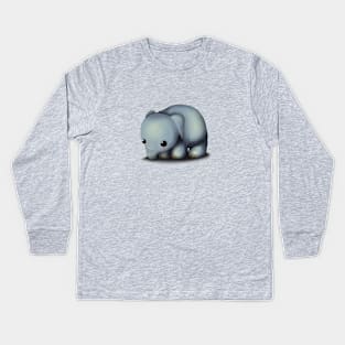 Elephant Cutie Kids Long Sleeve T-Shirt